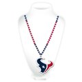 Caseys Houston Texans Beads with Medallion Mardi Gras Style 9474654404